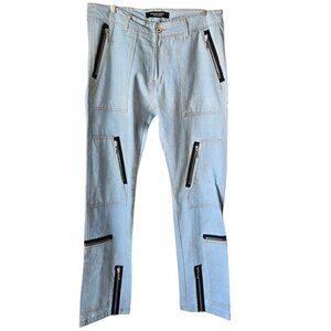 Midnight Studios by Shane Gonzalez Zipper Cargo Pants Size 34